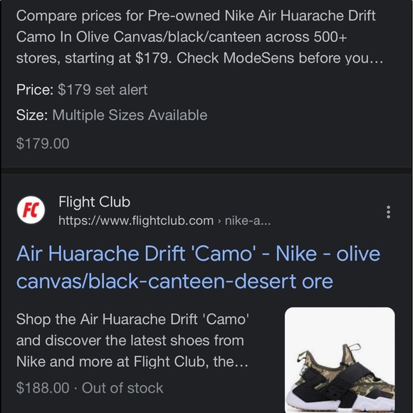 Nike Huaraches Drift PRM - Picture 3 of 4